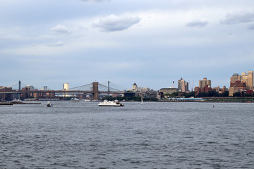 Fototapeta na wymiar Photo of Brooklyn bridge