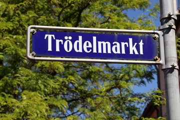 Fototapeta premium Trodelmarkt, Nuremberg