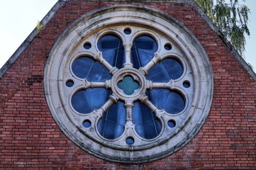 detail of an old door
