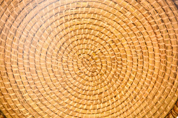 Naklejka premium Beautiful fancy drawing of a basket made of twigs