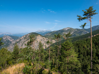 Walking through the Aragonese Pyrenees (Aragon Spain)