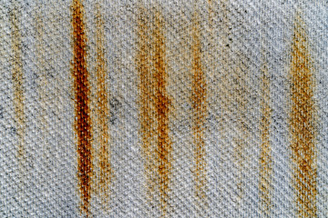 Roofing slate texture. Rough surface with rusty lines