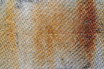 Roofing slate texture. Rough surface with rusty spots