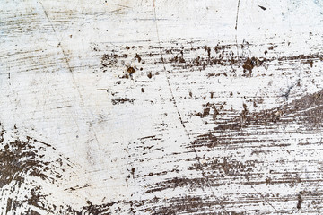 White paint strokes. Different lines, scratches and spots. Background for text or design