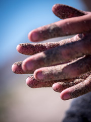 Sand in the hands