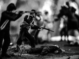 Soldiers in the army 