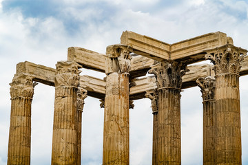 Temple of Zeus, Athens, Greece.