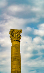 Pillar from Temple of Zeus, Athens, Greece.