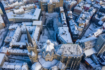 Aachen City in Winter