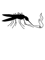 drogen moskito kiffen rauchen weed hanf joint cannabis kiffer blutsauger silhouette stechmücke kleine schnake blut trinken fliege insekt schmeißfliege stechen clipart lustig böse