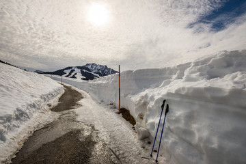 winter in mountain