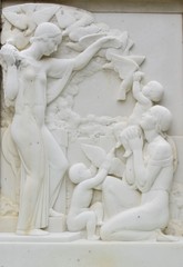 Obraz premium Marble relief sculpture Greek Roman Classical