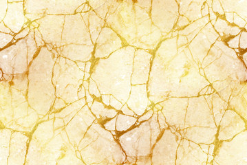Abstract marble with golden veins