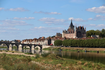 Fototapeta na wymiar Gien an der Loire