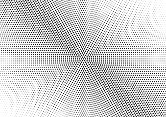 Abstract halftone dotted background. Monochrome pattern with dot and circles.  Vector modern futuristic texture for posters, sites, business cards, cover postcards, interior design, labels, stickers.
