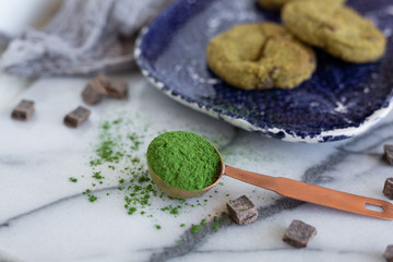 Chocolate Chunk Kale Cookies