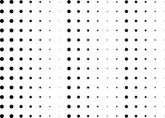Abstract halftone dotted background. Futuristic grunge pattern, dot and circles.  Vector modern optical pop art texture for posters, sites, business cards, cover, postcards, labels, stickers layout.