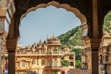 Fototapeta premium Monkey temple in Jaipur