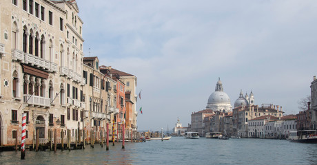 Fototapeta na wymiar Venice in February