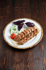 meat dish lula kebab