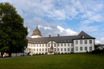 Monastery building that serves as a health clinic and hospital and a spa specialised in allergy treatment