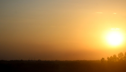 Fototapeta na wymiar Sunset Landscape