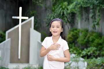 A Diverse Youth Laughing At Church