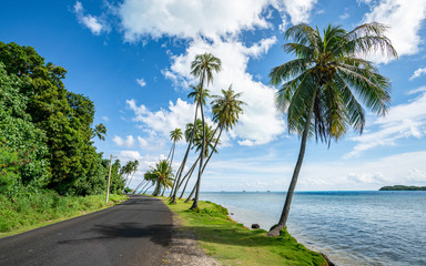 Obraz na płótnie Canvas View of Bora Bora