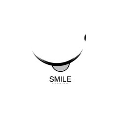 Smile icon Logo Vector Template Design