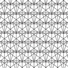 Pattern black geometry of pentagon background.