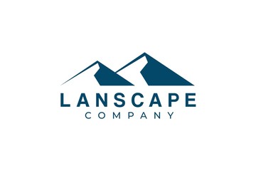 Mountains / Lanscape Logo Design Vector Template
