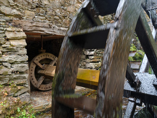 Ancient working water mill