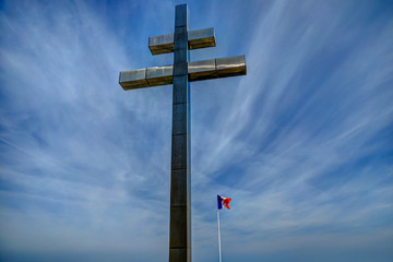 Sights and memorials in the vicinity of Juno Beach in Normandy France