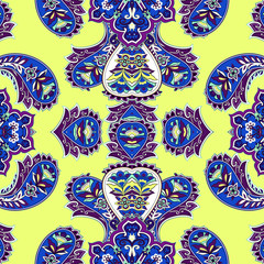 Traditional paisley pattern