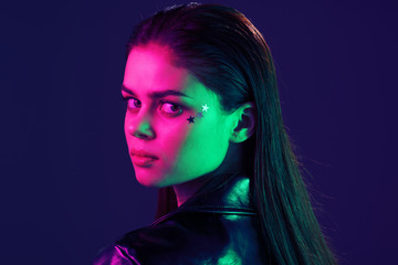 Fototapeta premium Glamorous woman party