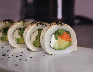 Sushi vegetariano