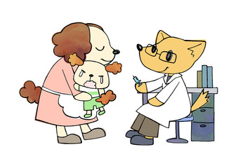 獣医　ワクチン予防接種