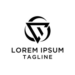 Initial CI Logo Design Template