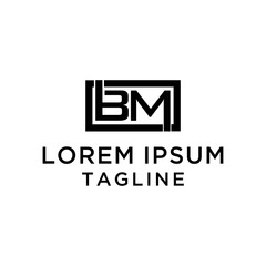 Letter BM Logo Design Template