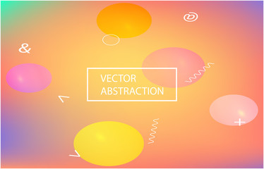 Inspiring colorful modern background.