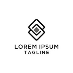 Icon Symetris Abstract Logo Template