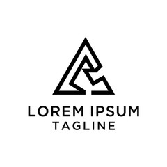 Abstract Initial CL Logo Template