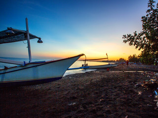 Fototapeta premium Sunrise in Buleleng