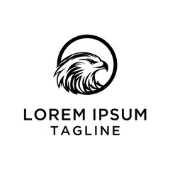 Hawk Logo Abstract Design Illustration