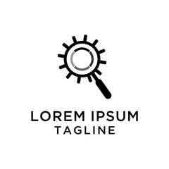 Search engine logo design template