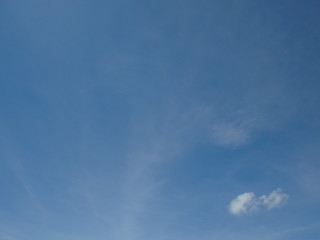 雲のコピースペース
