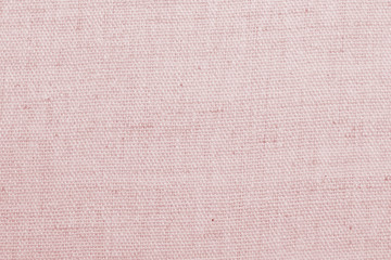 Fabric canvas natural linen pink texture for backgrounds