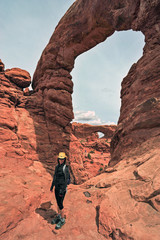 Exploring Turret Arch © Michael
