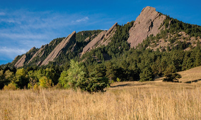 Flatirons in Boulder © Michael