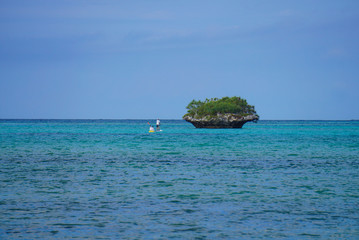 ニューカレドニアのイルデパン島の海